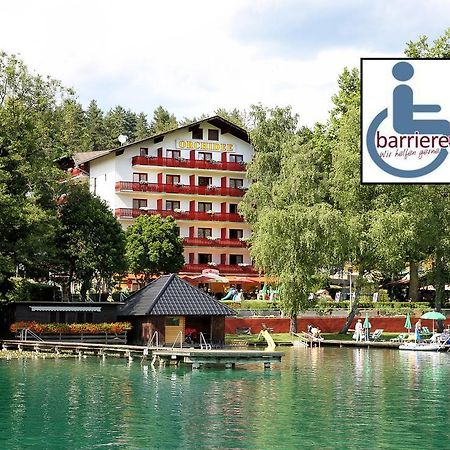 Strandhotel Orchidee Sankt Kanzian am Klopeiner See Kültér fotó