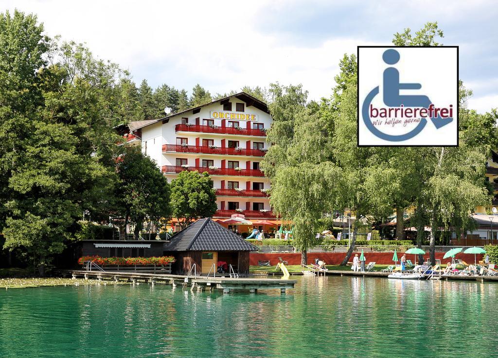 Strandhotel Orchidee Sankt Kanzian am Klopeiner See Kültér fotó