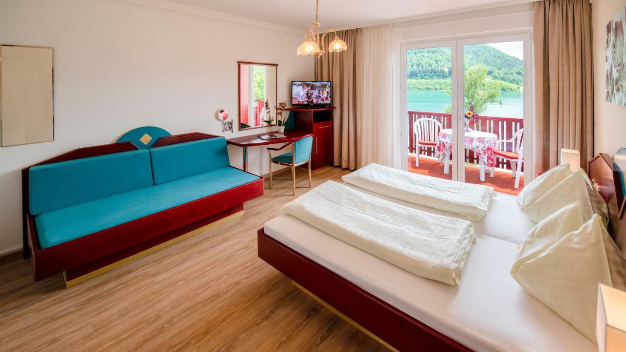 Strandhotel Orchidee Sankt Kanzian am Klopeiner See Kültér fotó