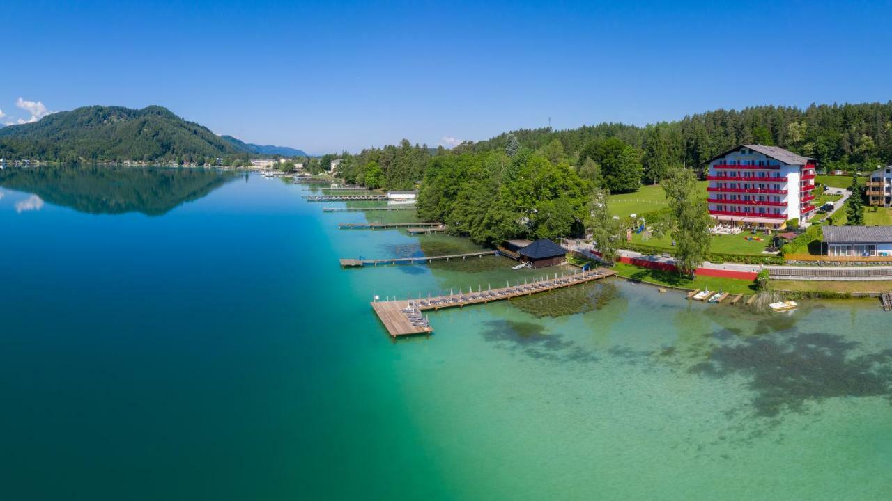 Strandhotel Orchidee Sankt Kanzian am Klopeiner See Kültér fotó